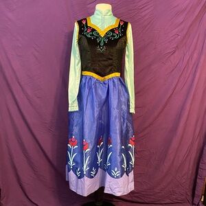 Disney Frozen Anna Costume Dress. Adult size 2-4.